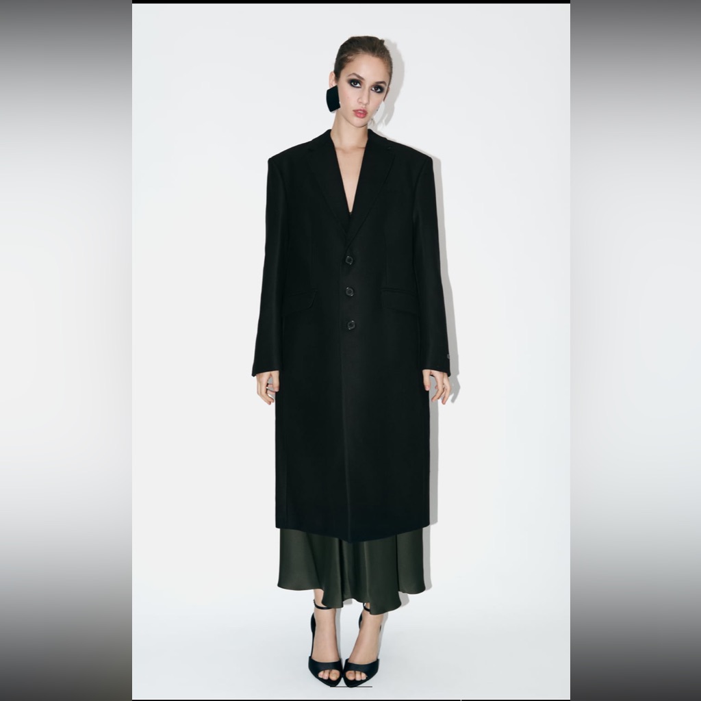 Steven Meisel X Zara Menswear Style Wool Coat